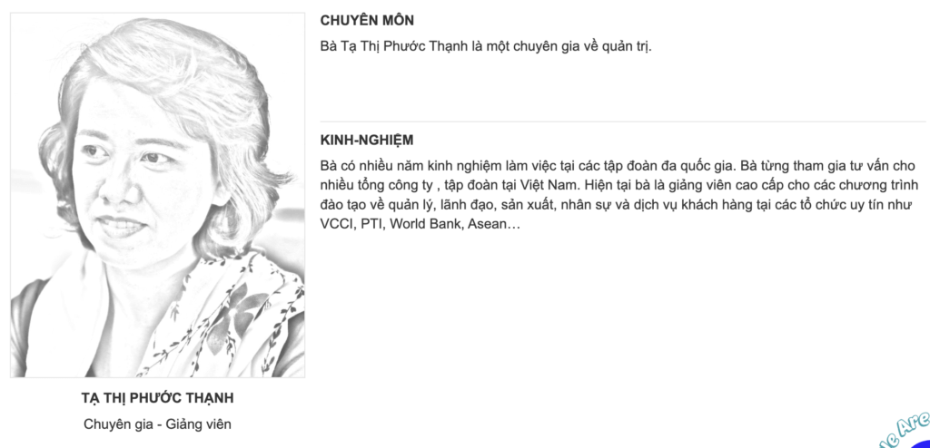 Chuyen Gia Ta thi Phuoc Thanh