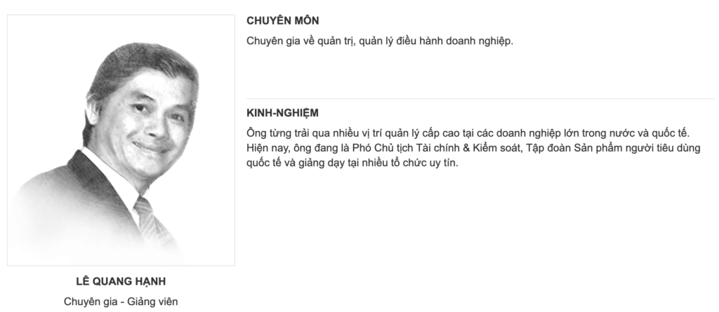 Chuyen Gia Le Quang Hanh