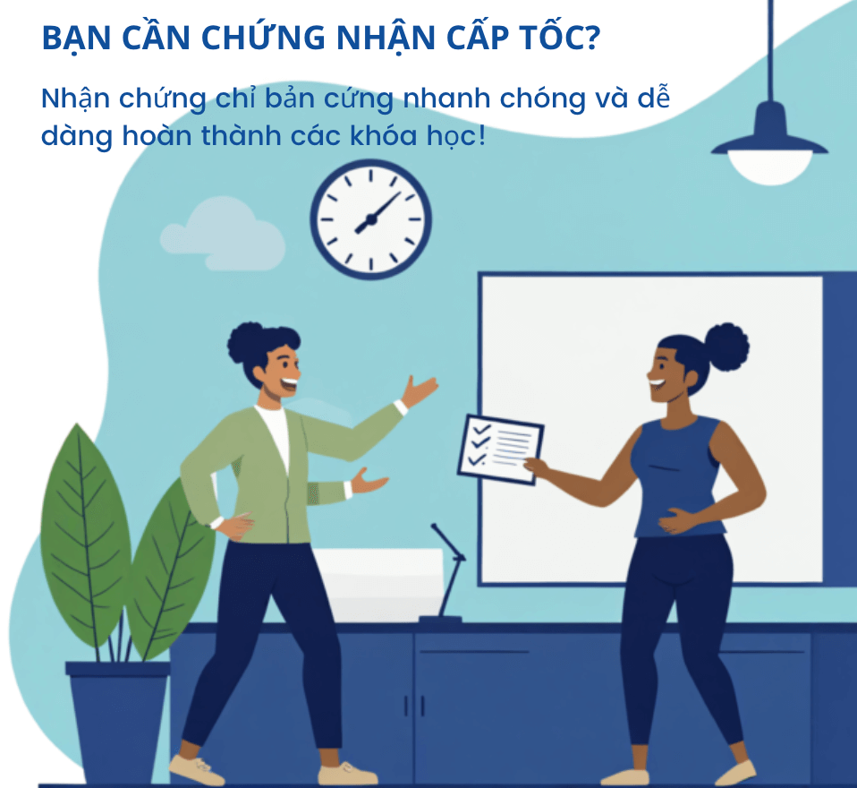 Khoá học ngắn hạn có cấp chứng nhận