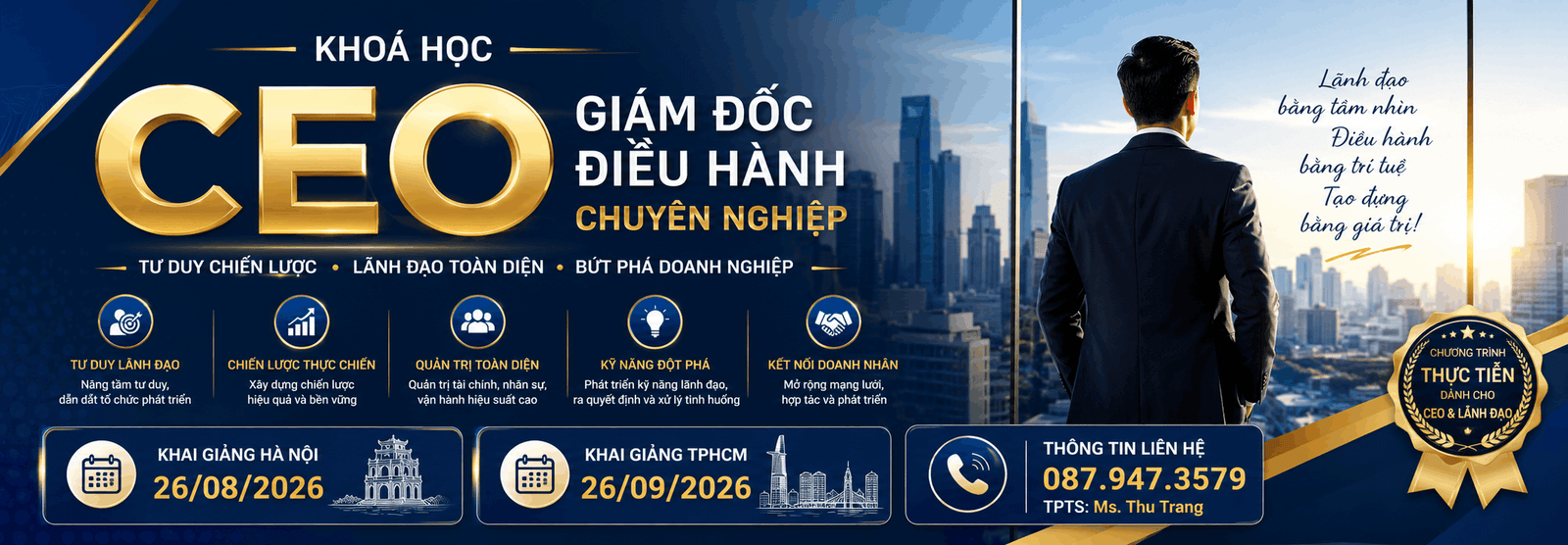Khoá học CEO Giám đốc điều hành