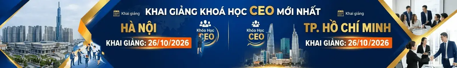 Khoá học CEO Giám đốc điều hành